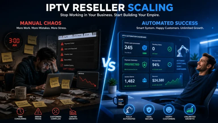 How to Scale Your IPTV Business Safely from 50 to 5,000 Customers