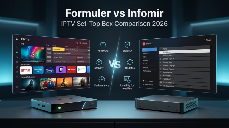 Formuler vs Infomir: Ultimate IPTV Set‑Top Box Comparison 2026
