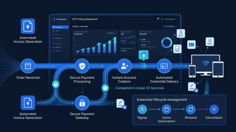 How IPTV Billing And Invoicing Software Automates Your Reseller Business