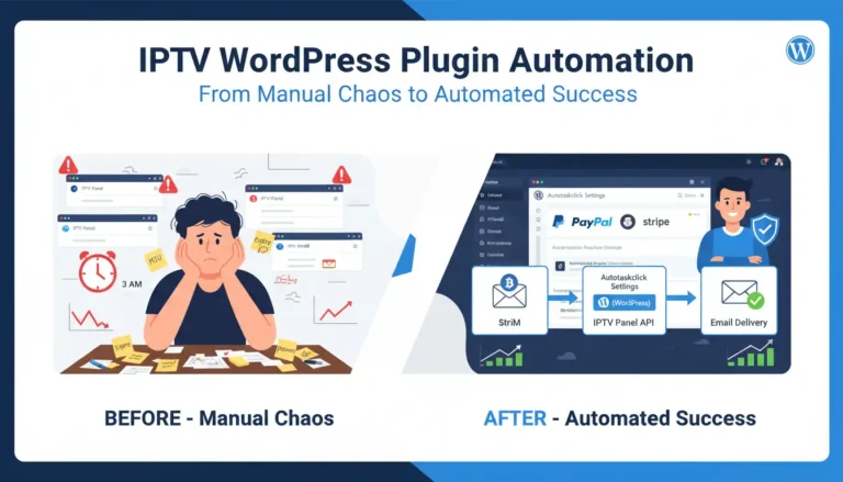 IPTV WordPress Plugin: How to Automate Order Delivery